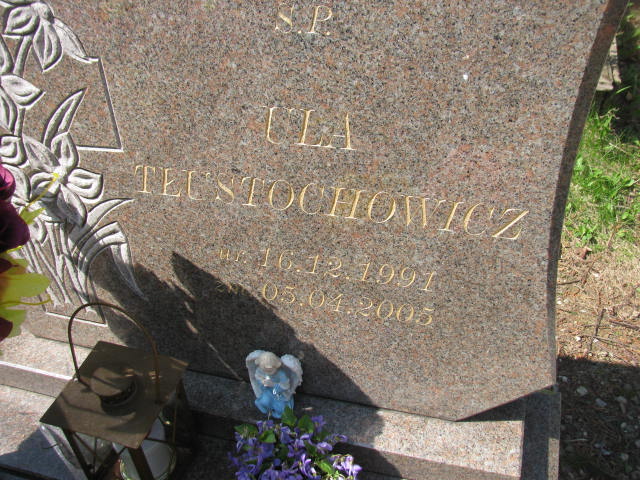 Urszula Tłustochowicz 1991 Bystrzyca Kłodzka - Grobonet - Wyszukiwarka osób pochowanych