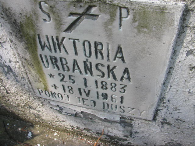 Wiktoria Urbańska 1883 Bystrzyca Kłodzka - Grobonet - Wyszukiwarka osób pochowanych