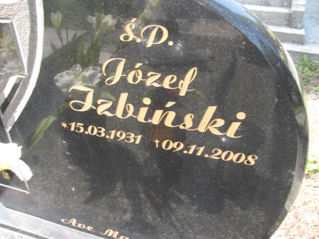 Józef Izbiński 1931 Bystrzyca Kłodzka - Grobonet - Wyszukiwarka osób pochowanych