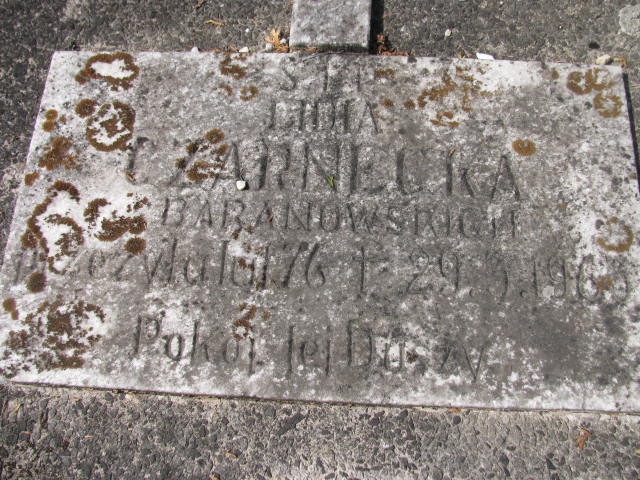 Lidia Czarnecka 1887 Bystrzyca Kłodzka - Grobonet - Wyszukiwarka osób pochowanych