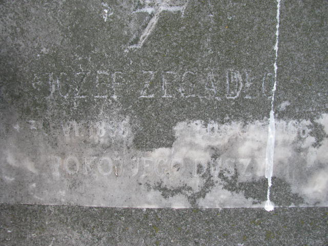 Józef Zegadło 1896 Bystrzyca Kłodzka - Grobonet - Wyszukiwarka osób pochowanych