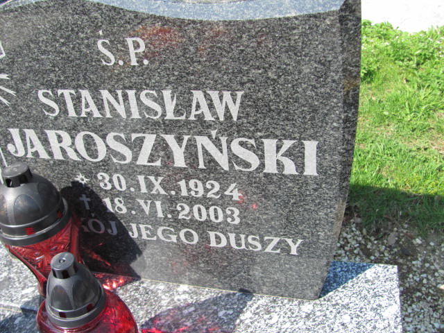 Stanisław Jaroszyński 1924 Bystrzyca Kłodzka - Grobonet - Wyszukiwarka osób pochowanych