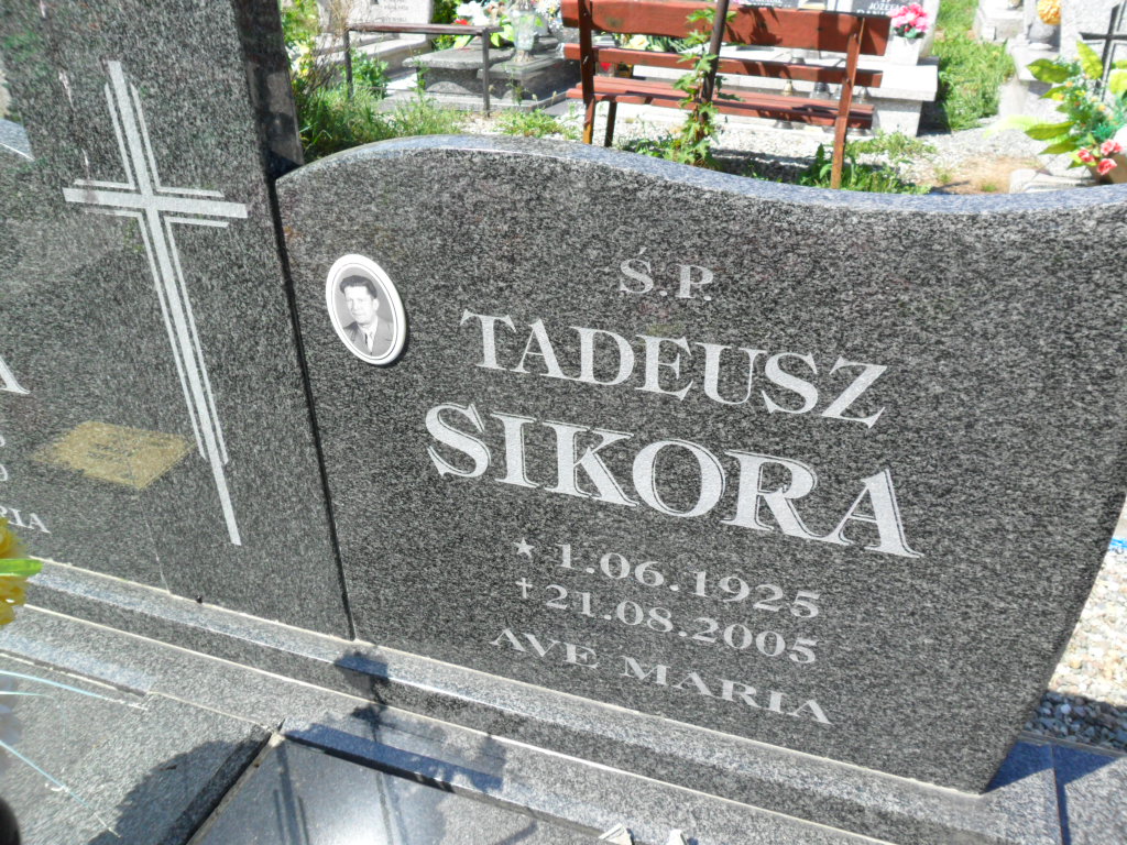 Jerzy Sikora  1953 Bystrzyca Kłodzka - Grobonet - Wyszukiwarka osób pochowanych