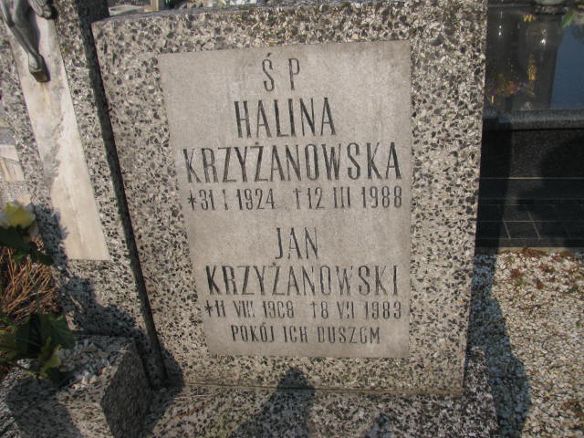 Halina Krzyżanowska 1924 Bystrzyca Kłodzka - Grobonet - Wyszukiwarka osób pochowanych