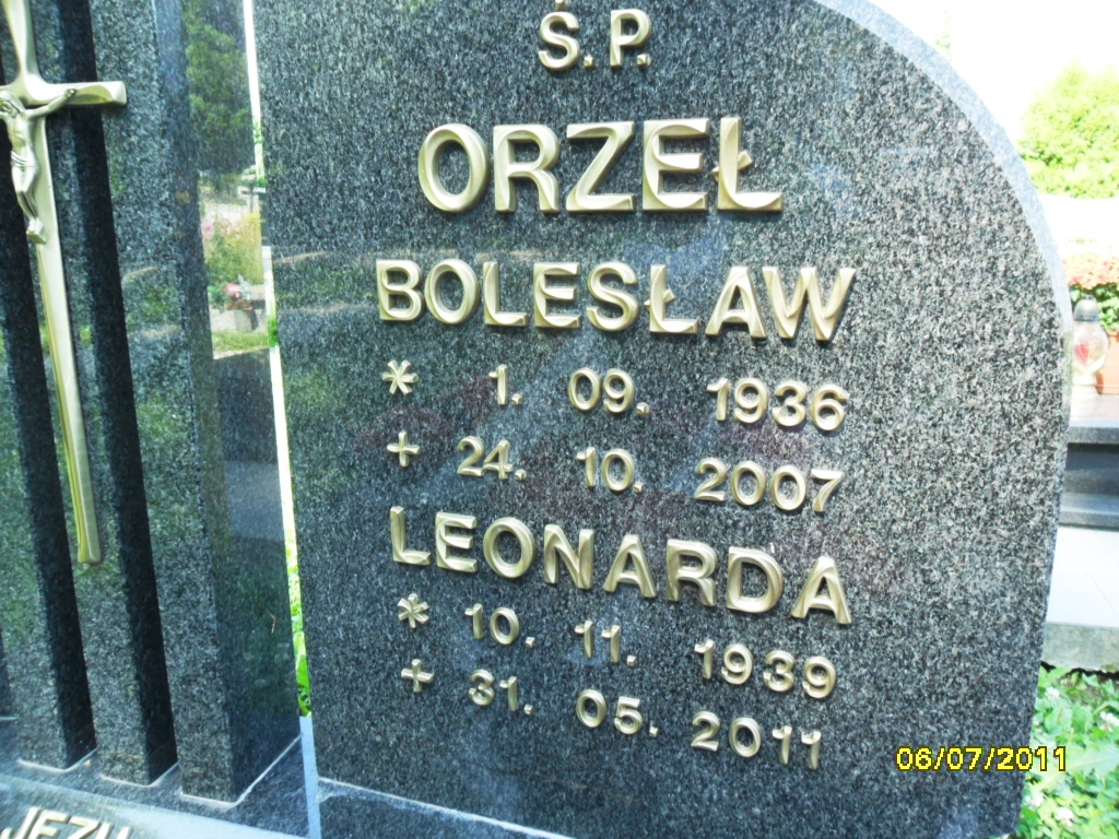Grób Bolesław Orzeł