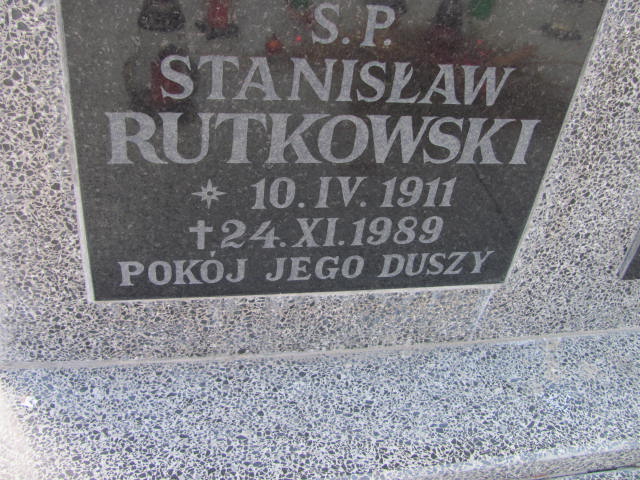 Franciszka Rutkowska 1909 Bystrzyca Kłodzka - Grobonet - Wyszukiwarka osób pochowanych