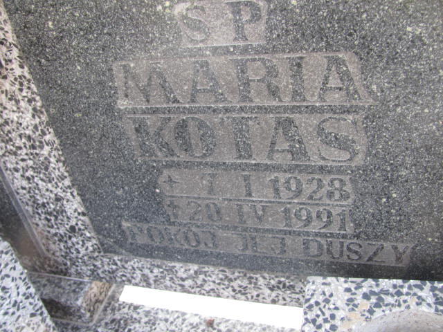Adam Kotas  1962 Bystrzyca Kłodzka - Grobonet - Wyszukiwarka osób pochowanych
