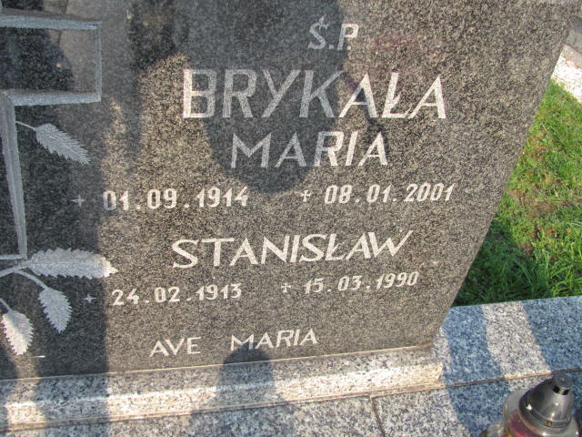Grób Maria Brykała