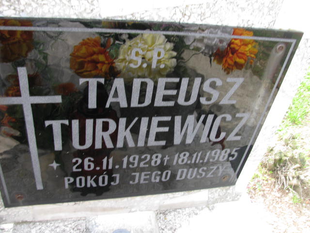 Tadeusz Turkiewicz 1928 Bystrzyca Kłodzka - Grobonet - Wyszukiwarka osób pochowanych