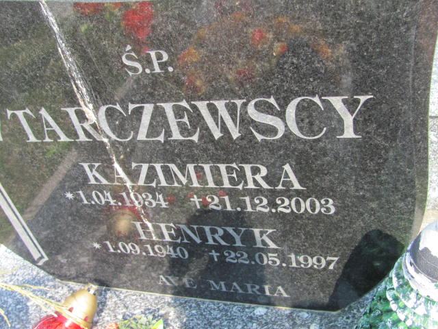 Grób Henryk Tarczewski