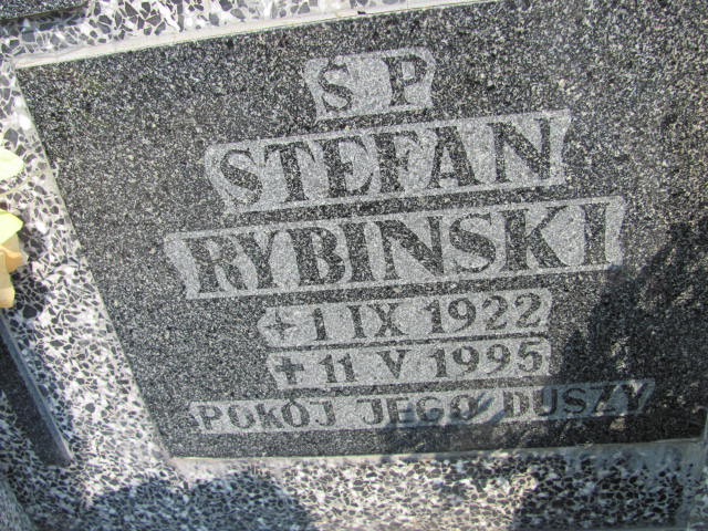 Grób Stefan Rybiński