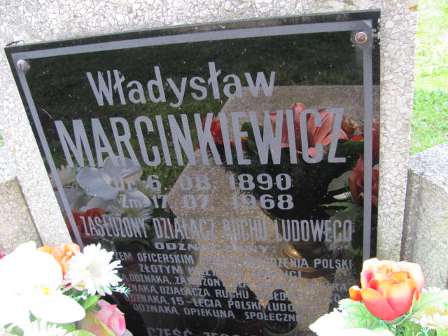 Władysław Marcinkiewicz 1890 Bystrzyca Kłodzka - Grobonet - Wyszukiwarka osób pochowanych