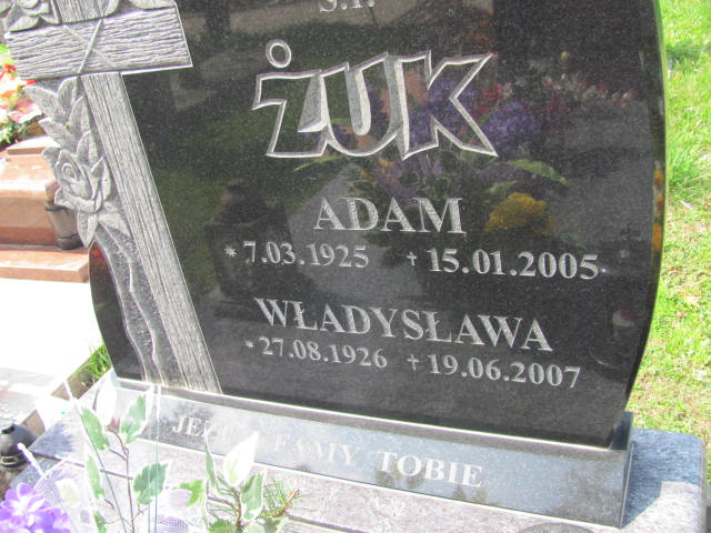 Adam Żuk 1925 Bystrzyca Kłodzka - Grobonet - Wyszukiwarka osób pochowanych
