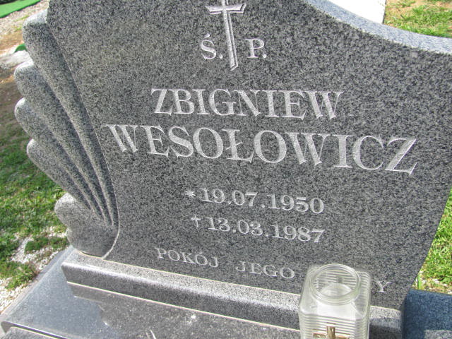 Grób Janina Wesołowicz