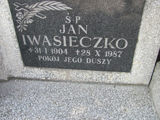 Jan Iwasieczko 1904 Bystrzyca Kłodzka - Grobonet - Wyszukiwarka osób pochowanych